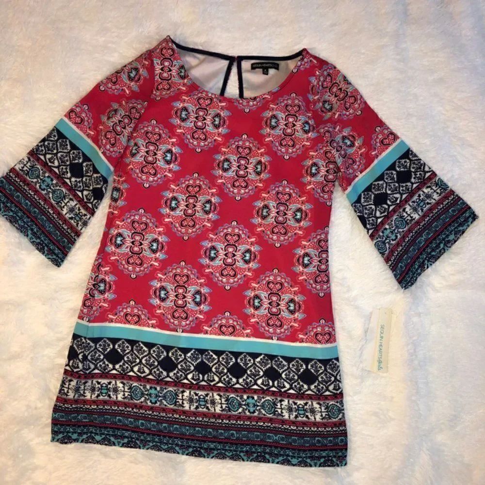 Sequin Hearts Dress 